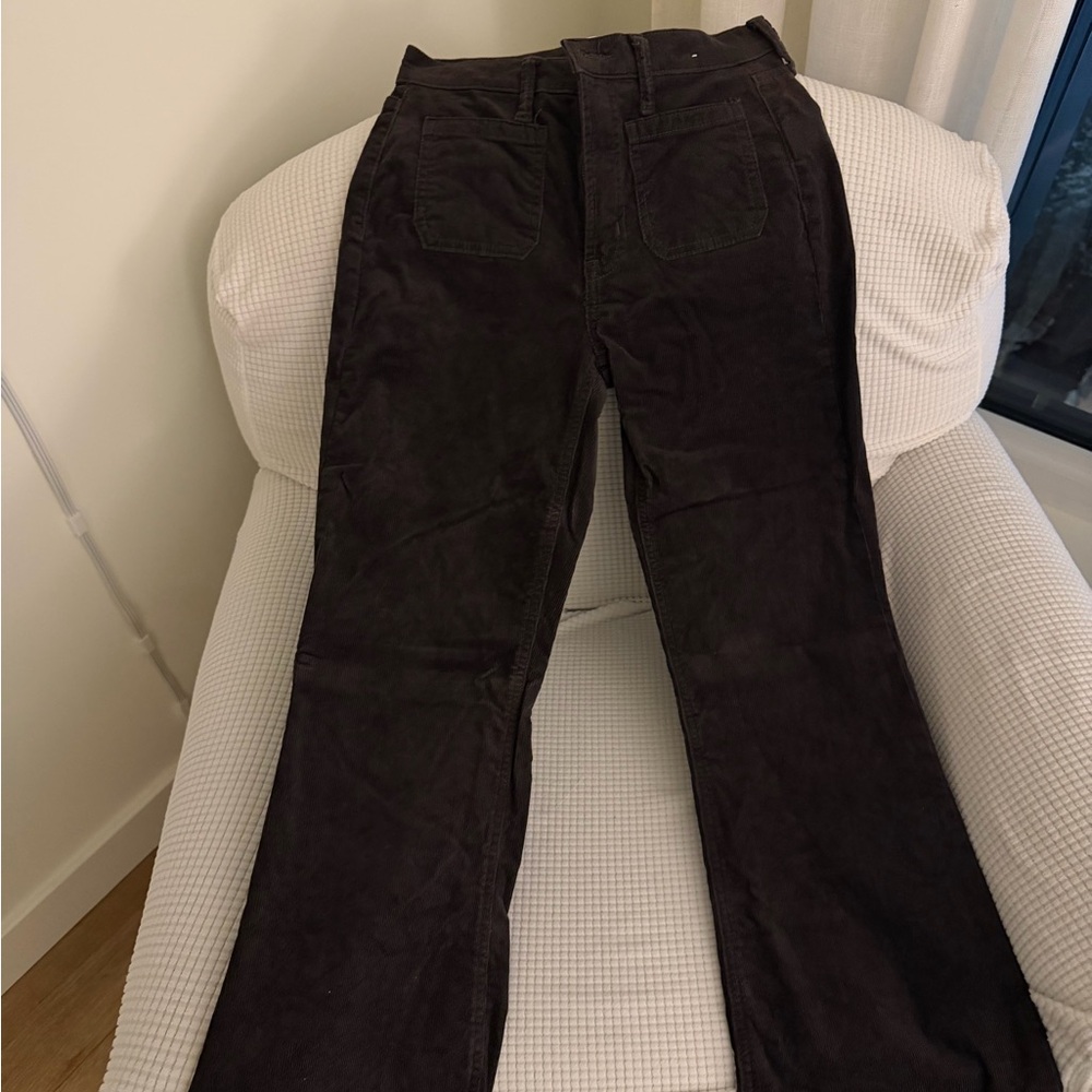 GAP Chocolate Corduroy Flare Pants